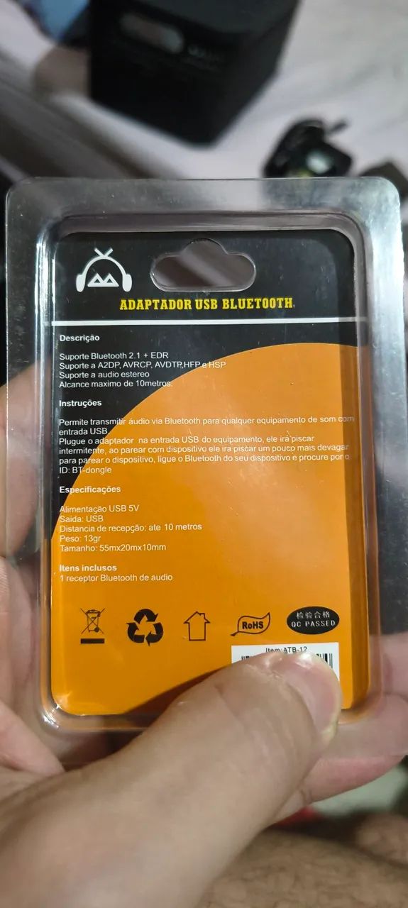 JWCOM USB Adapter for Bluetooth Connection.64307867373185121