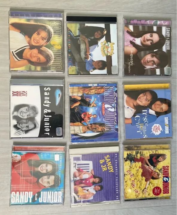 Coleção Sandy & Junior - DVDs Musicais