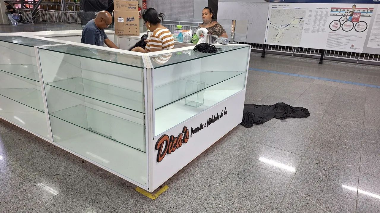 Quiosque Vitrine de Vidro para Loja - Foto 2