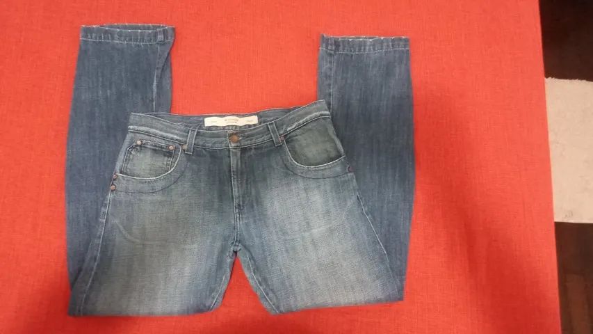 Calça M.Officer, azul, 42. - Foto 3
