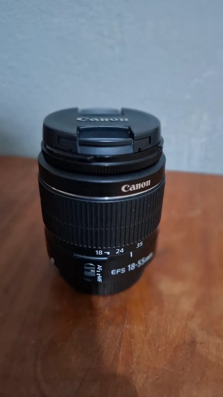 Lente Canon EF-S 18-55mm