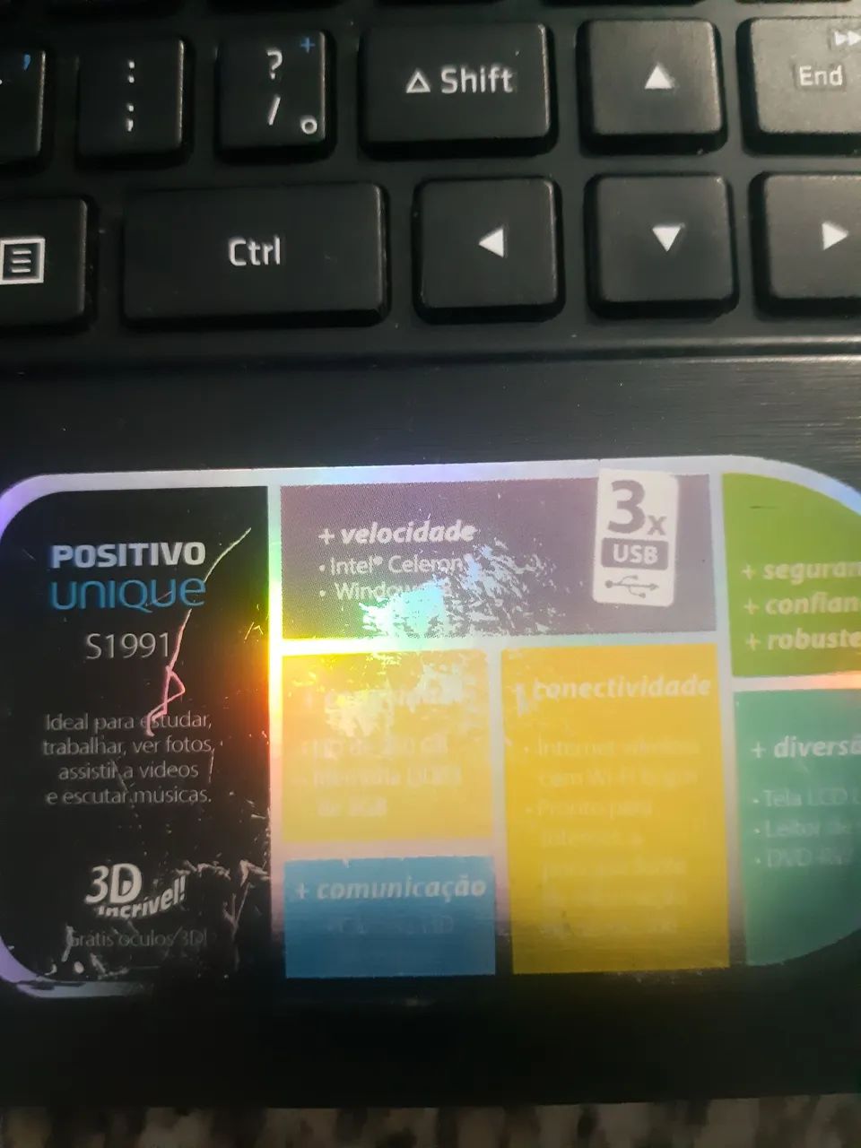 Vendo not positivo para retirada de peças! - Foto 2