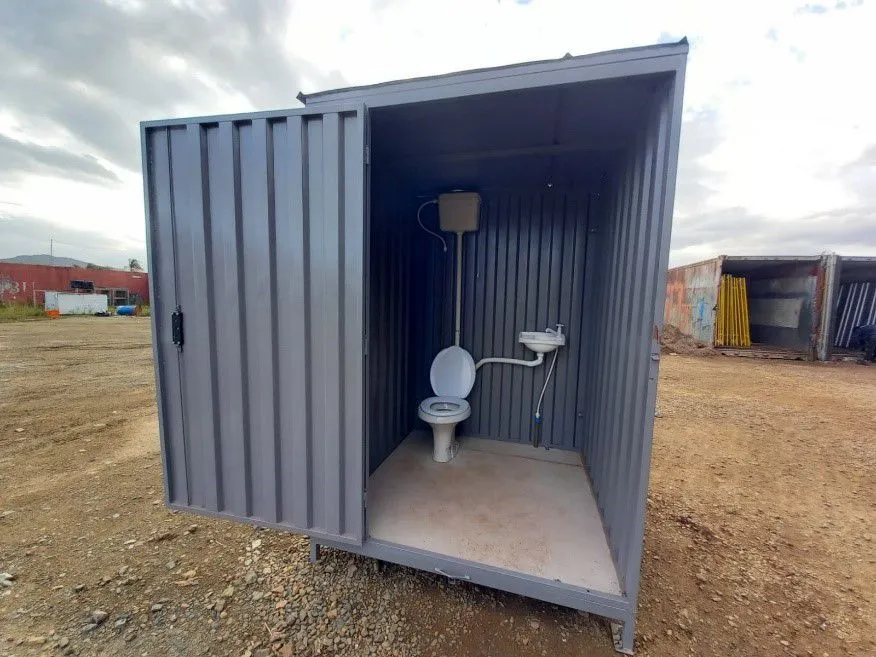 Container Banheito 1.5x1.5x2,20 desmontável