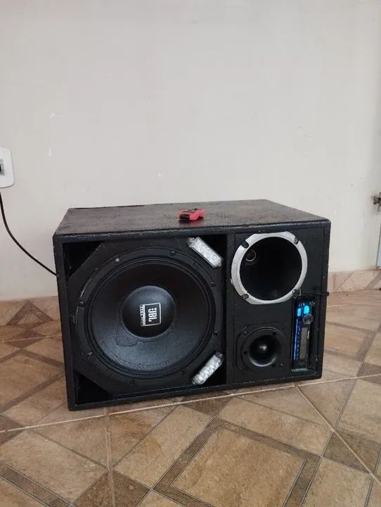 Som automotivo completo - caixa trio/ 4 vias/ Bob - Foto 4