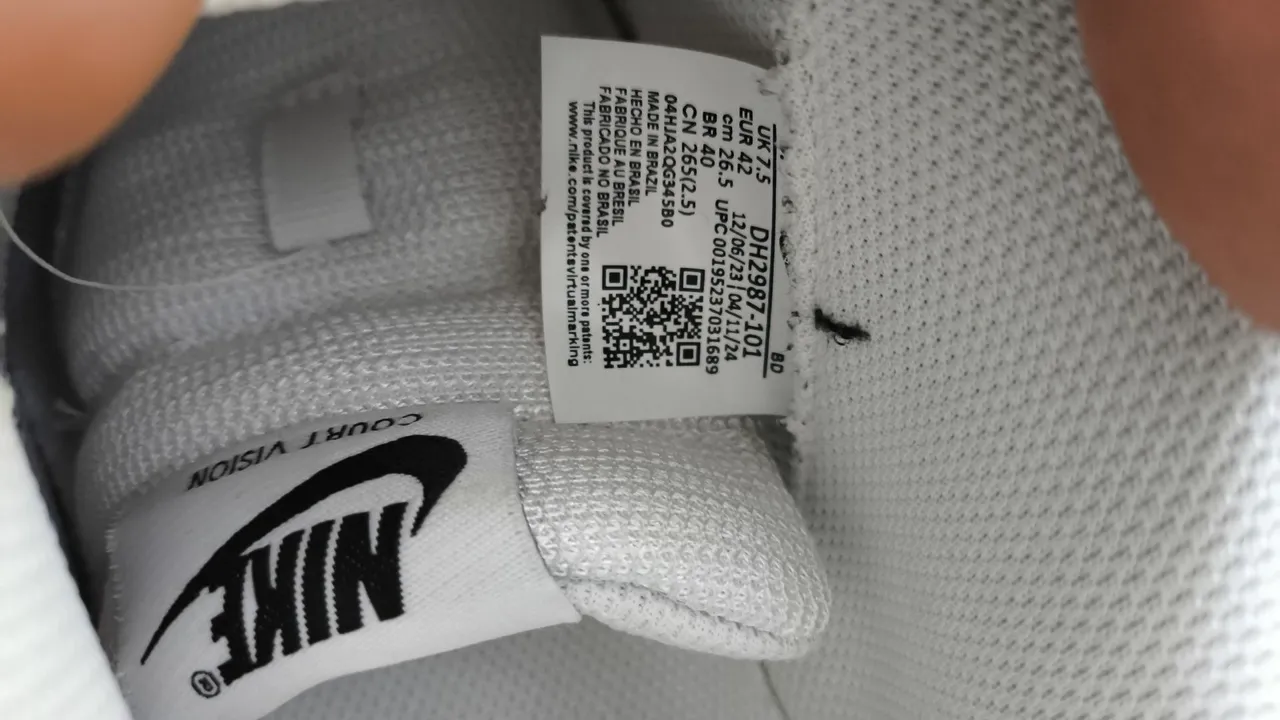Tênis Nike court vision lo .. masculino