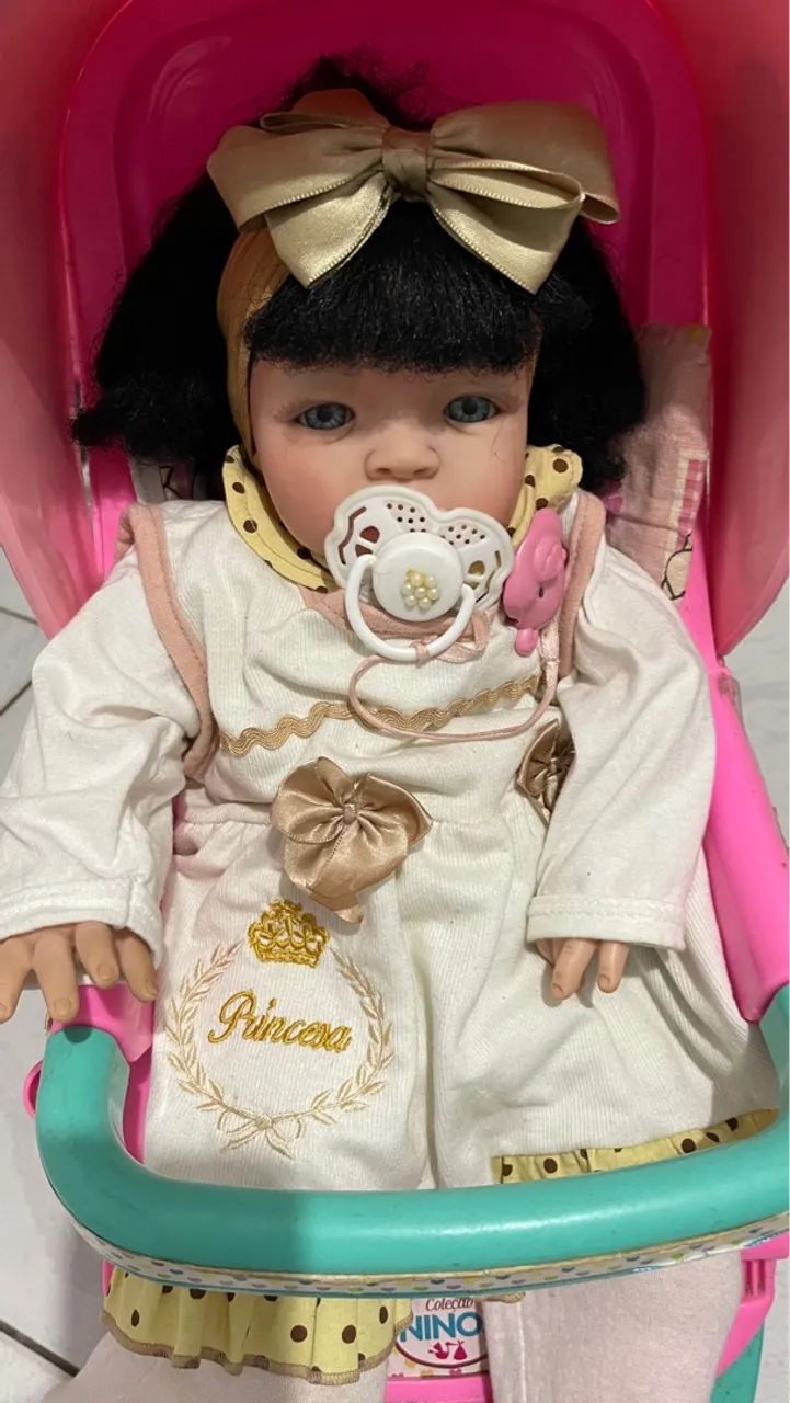 Bebê Reborn Acompanha Malinha
