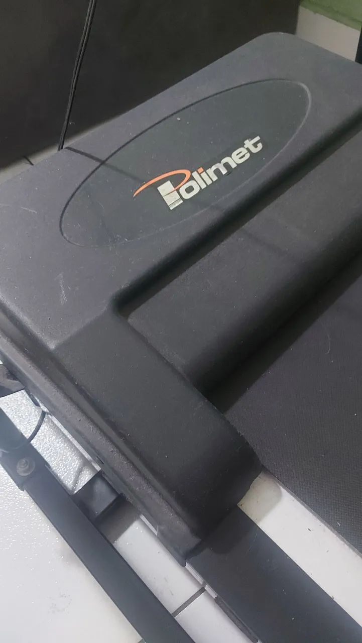 Esteira elétrica Polimet EP-3800 cor preto - Foto 4