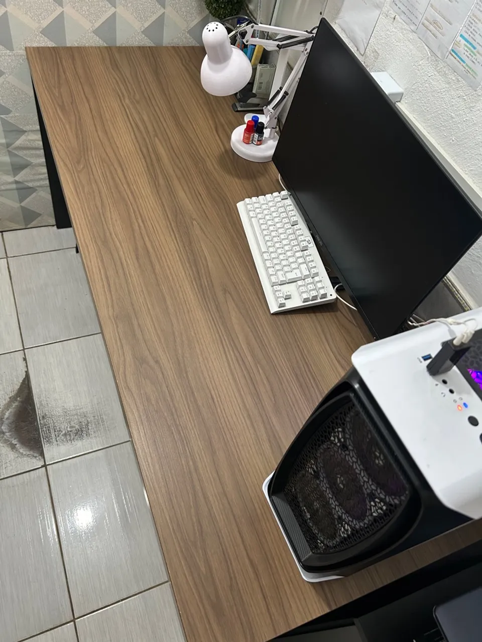 Mesa de Escritório Amadeirada