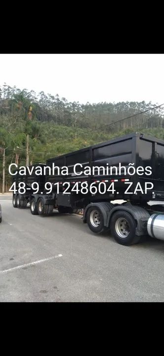 BI Caçamba Librelato 2013 25 Mts Cúbicos Sem Pneus Lona Fácil Top.