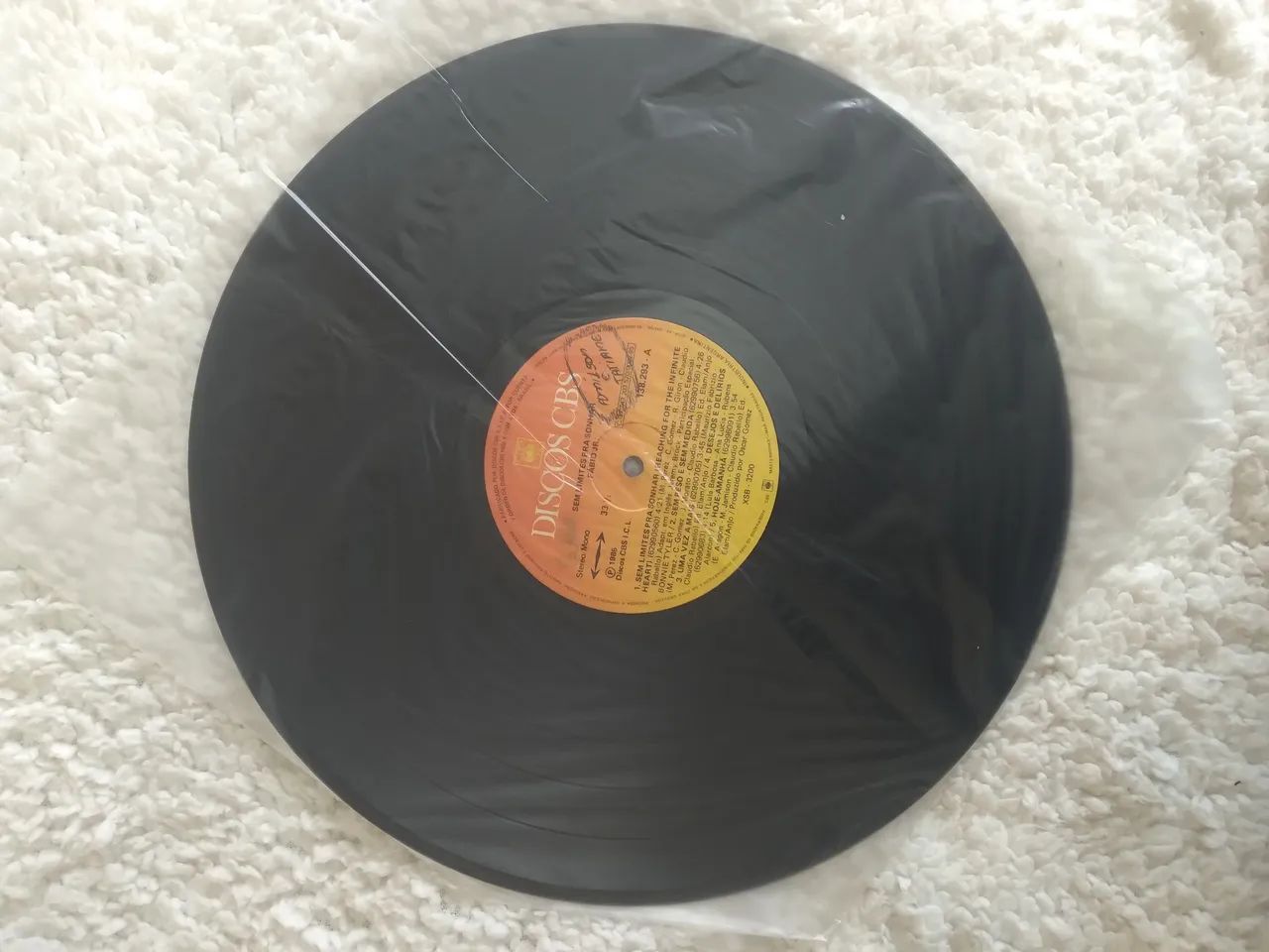 Disco de Vinil Fabio Jr. - Sem Limites pra Sonhar - Foto 4