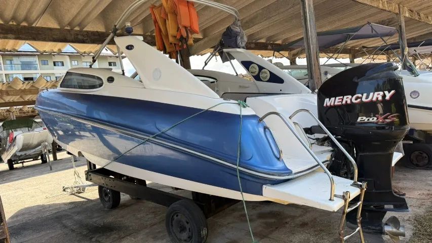 LANCHA ECOMARINER 25 PÉS (MOTOR OPTIMAX 250) REVISADA  - Foto 4