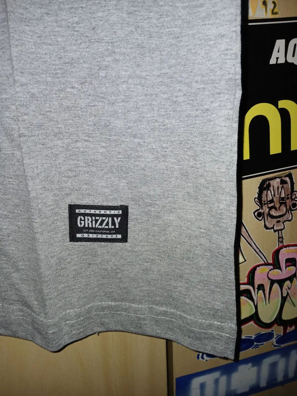 Camiseta Grizzly Cinza - Original G - Foto 4
