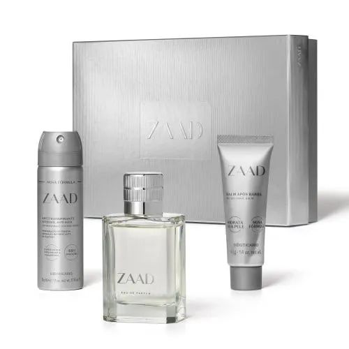 Kit Presente Especial Zaad (3 Itens) perfume, creme e hidratante ENTREGA RÁPIDA 