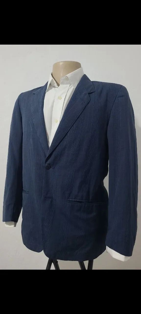 Blazer Slim Azul Nº 46, lindo, original, elegante, sofisticado.