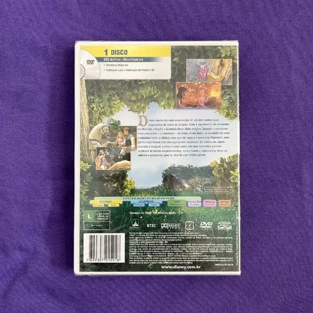 DVD Enrolados [Filme - Disney] - Foto 2