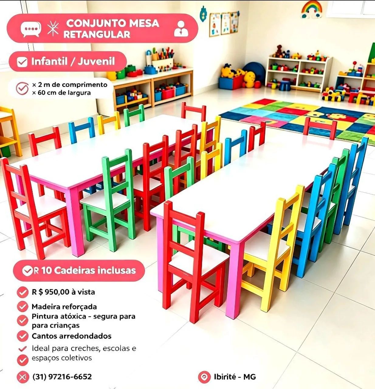 Jogo de mesa infantil  - Foto 2