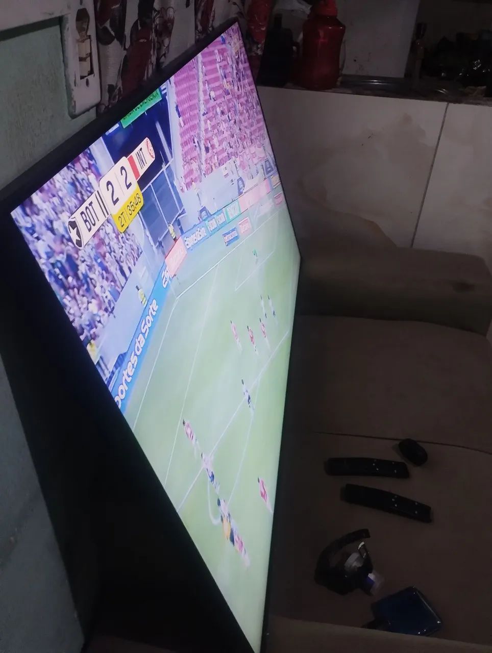 Tv funcionando perfeitamente tenho nota   controle 444717614173399040