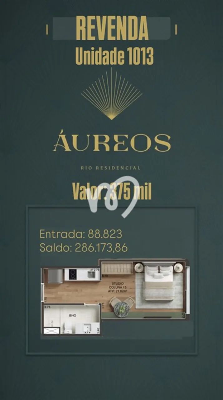 Studio no Centro do Rio  Áureos Residencial - Foto 5