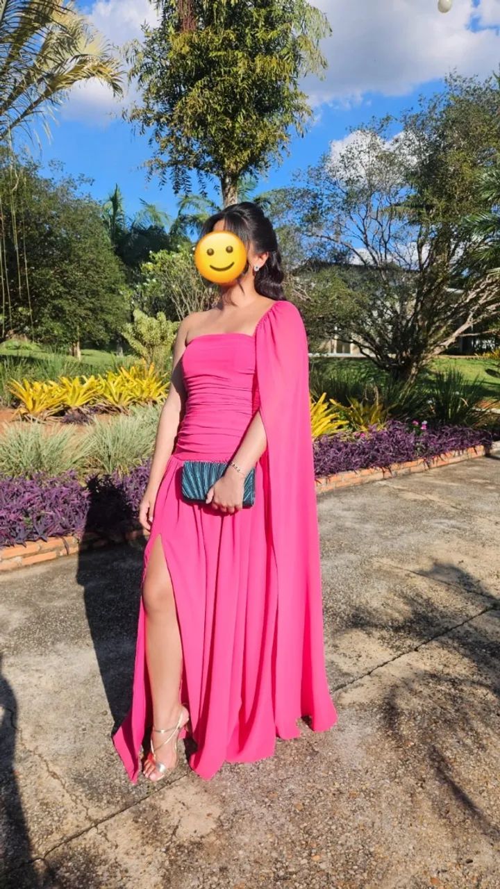 Vestido Rosa pink - tamanho 38 - Foto 3