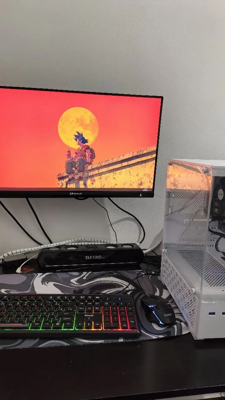 PC com mouse e teclado - Foto 4