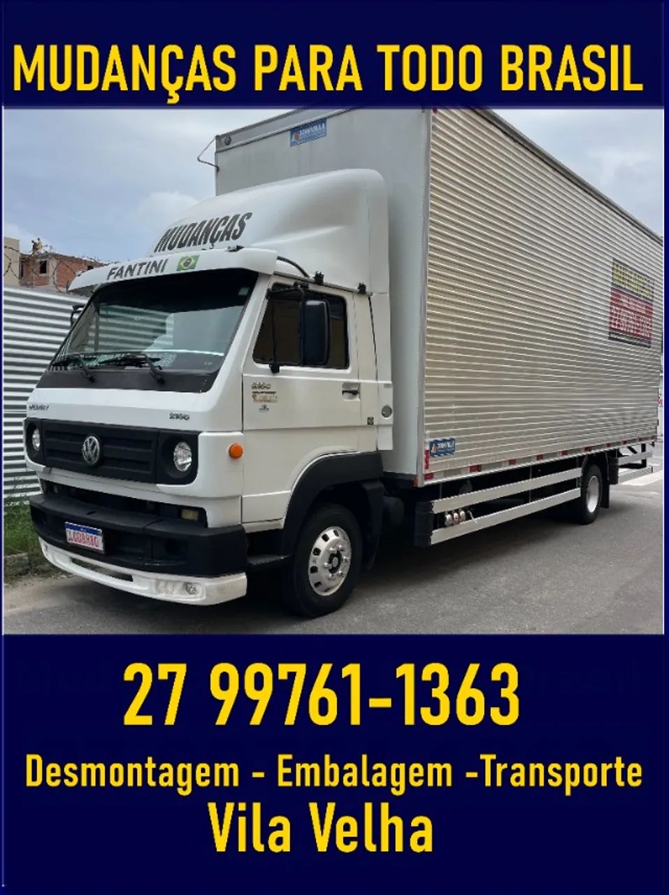 Transporte de mudança residencial para tod Brasil