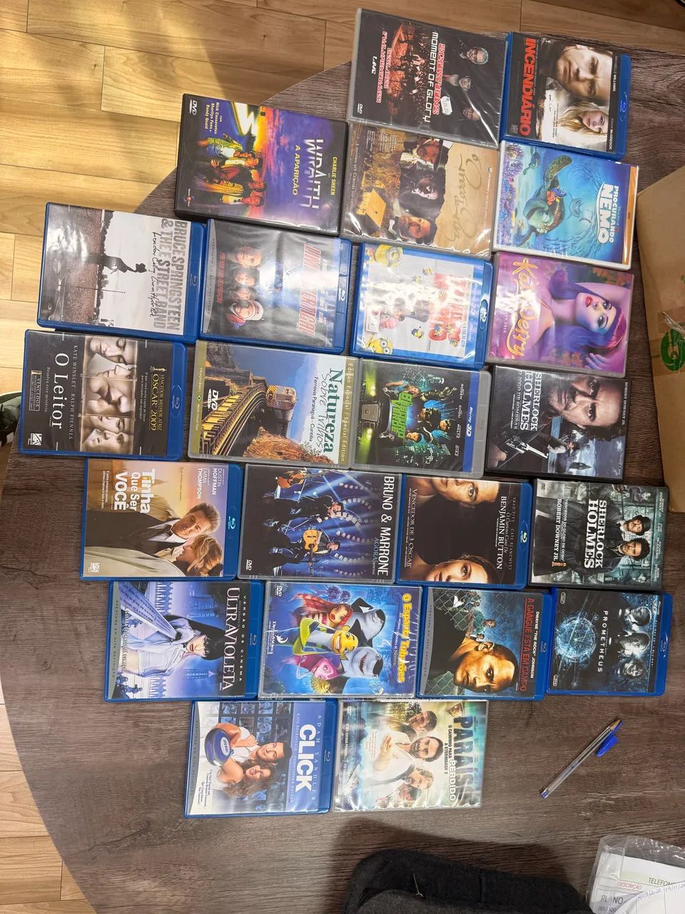 Lote com 23 Filmes Originais em DVD e Blu-ray