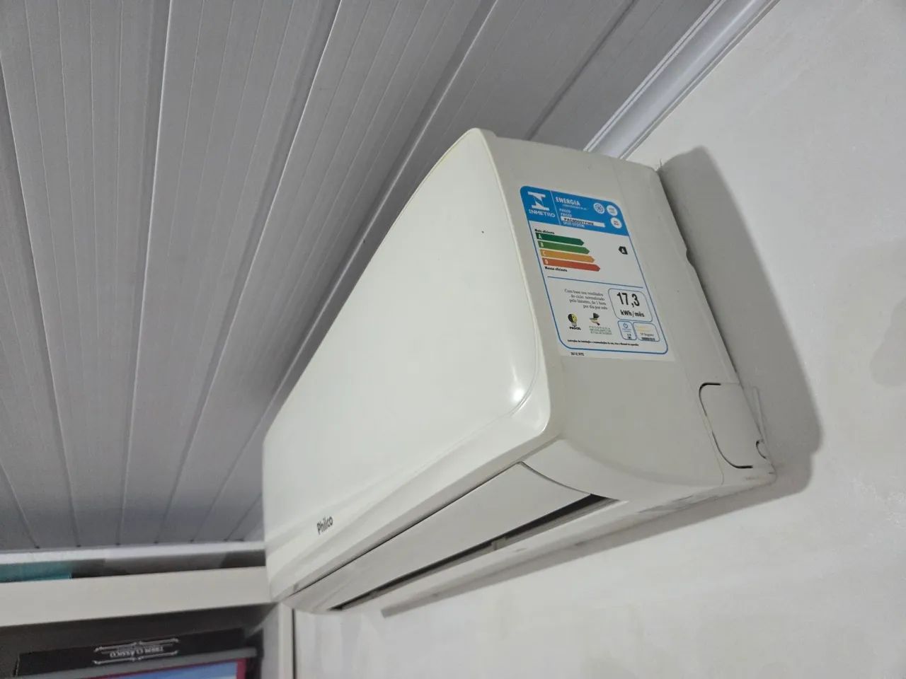 Ar-condicionado Split 220v 9.000 Btus classe A seminovo - Foto 2