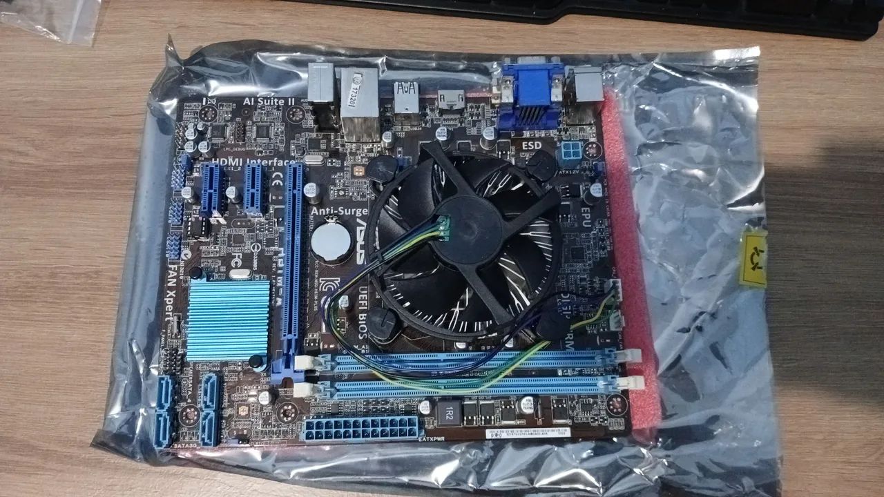 KIT I3+ PENTE 4GB +CABO SATA+COOLER CPU - Foto 2