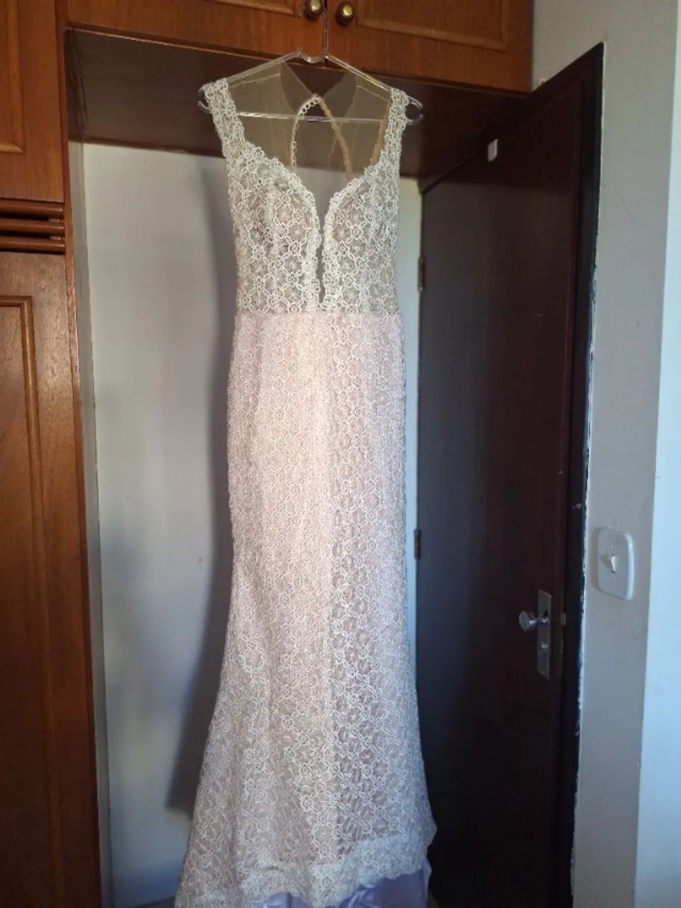 Vestido de noiva rendado - Foto 5