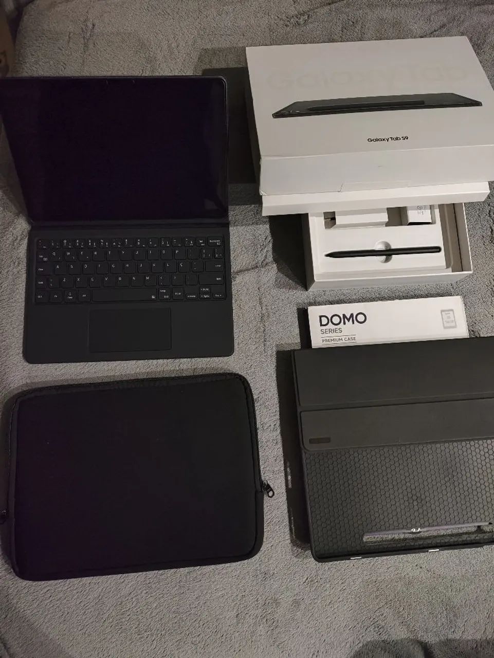 Samsung Galaxy tab s9 amOLED impecavel + capa dux ducis + NF - Foto 4