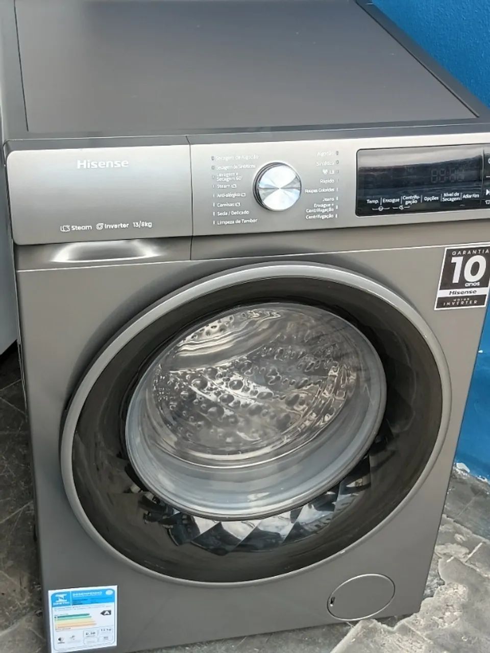 Lava e Seca 13kg Hisense NOVA - Foto 2