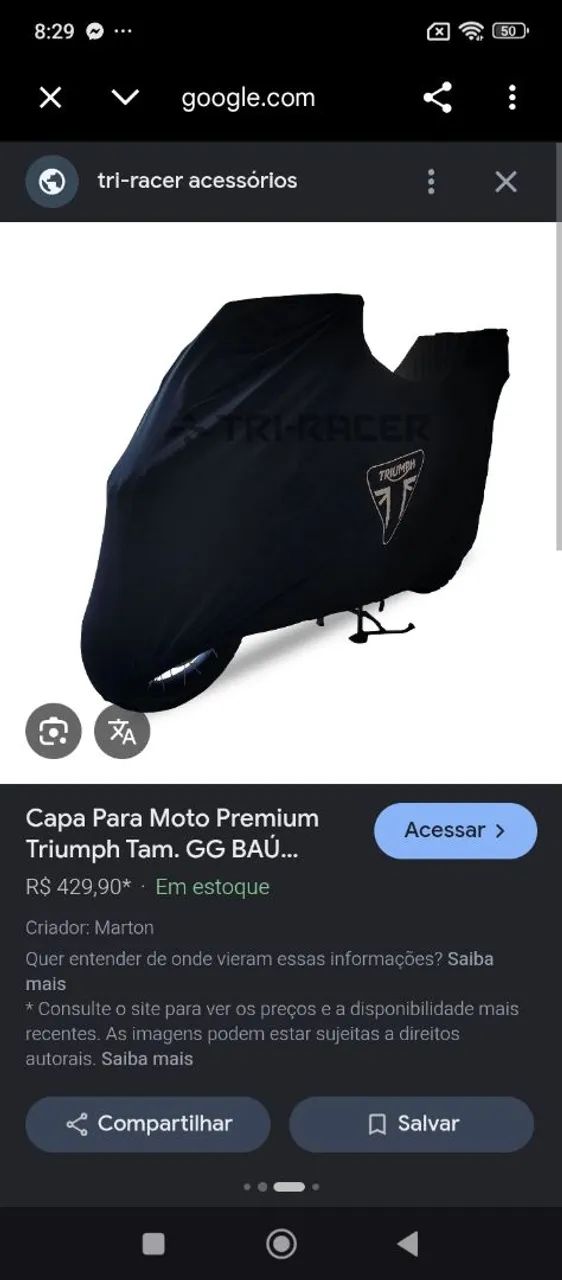 Capa De Moto Profissional, melhor marca  - Foto 4