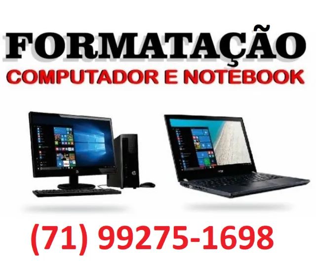 Formatação PC e Notebook