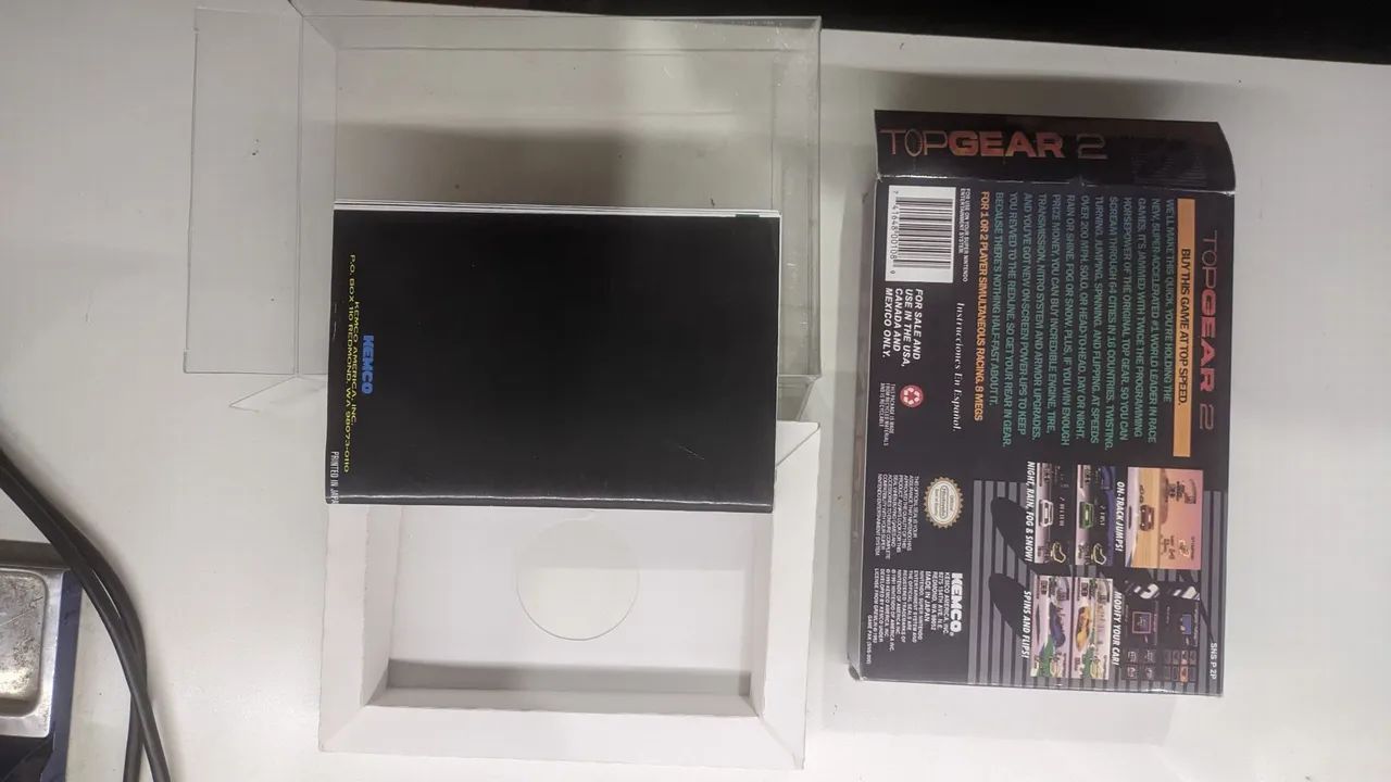 Top gear 2 caixa, berço, protetor e manual  - Foto 2