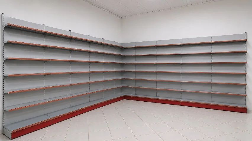LOTE DE GÔNDOLAS PARA SUPERMERCADO - SEMINOVAS - GRANDE QUANTIDADE