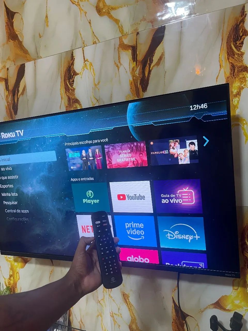 TV SMART 43 DLED ROKU TV - Foto 2