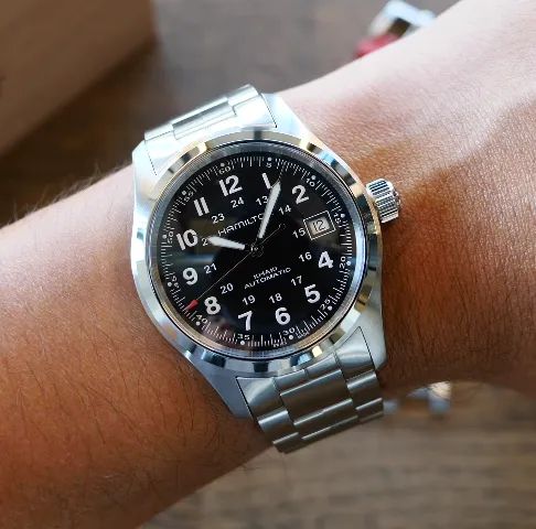 Relógio Hamilton Khaki Field Automático 38mm - Foto 2