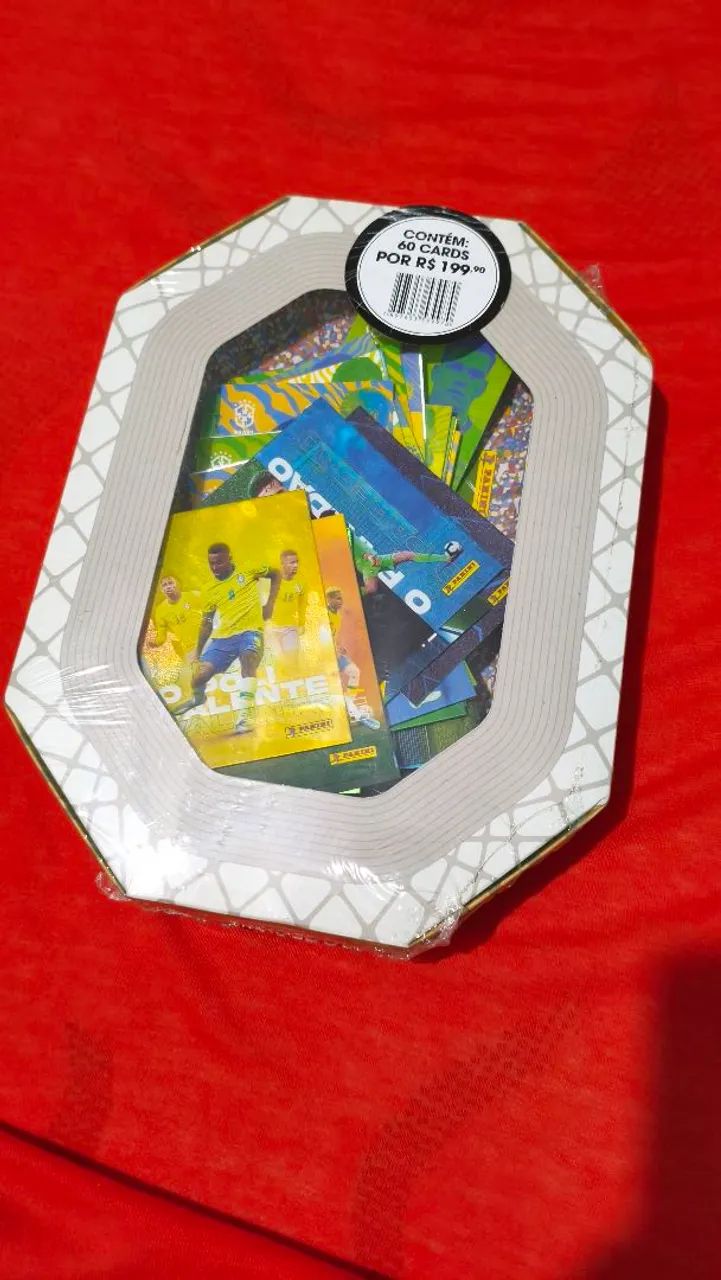  60 Cards Exclusivos da Seleção Brasileira Copa 2022