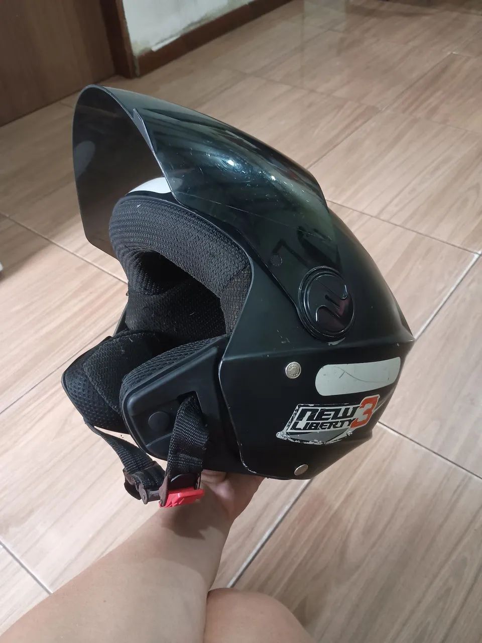 Capacete protork para motocicleta 