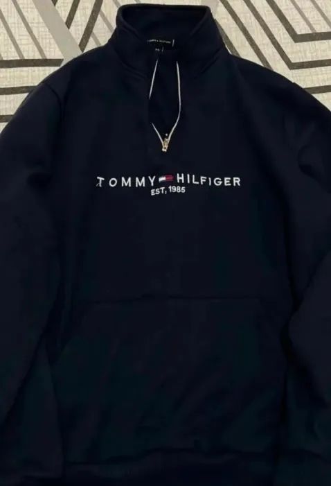 moletom ziper tommy hilfiger 