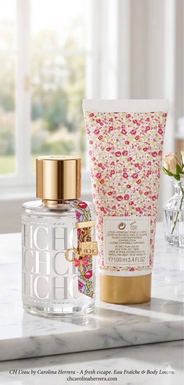 Kit Carolina Herrera CH L'Eau 50ml - Versão Descontinuada (Rara) Com a caixa original  - Foto 3