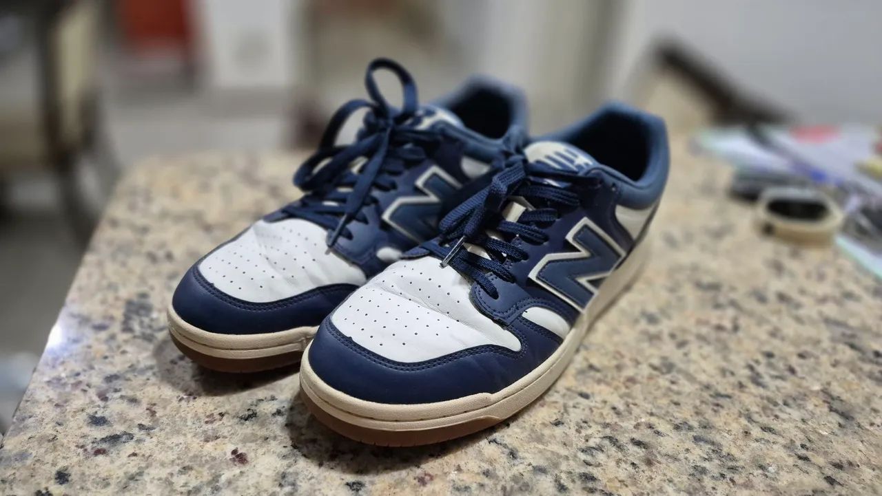 ORIGINAL Tênis New Balance 480 Low Azul - Foto 3
