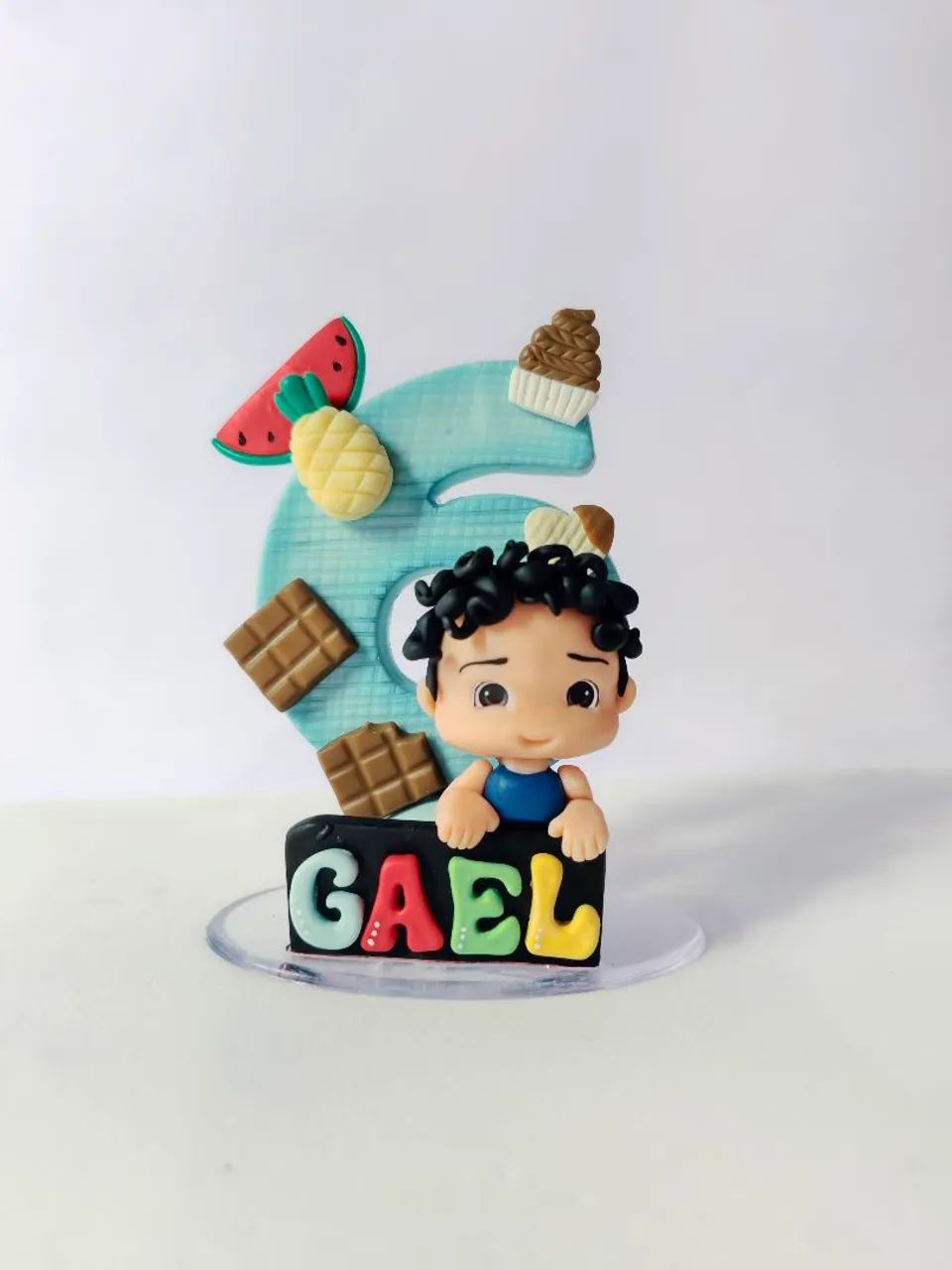 Velas personalizadas em biscuit, sobre encomenda. - Foto 3
