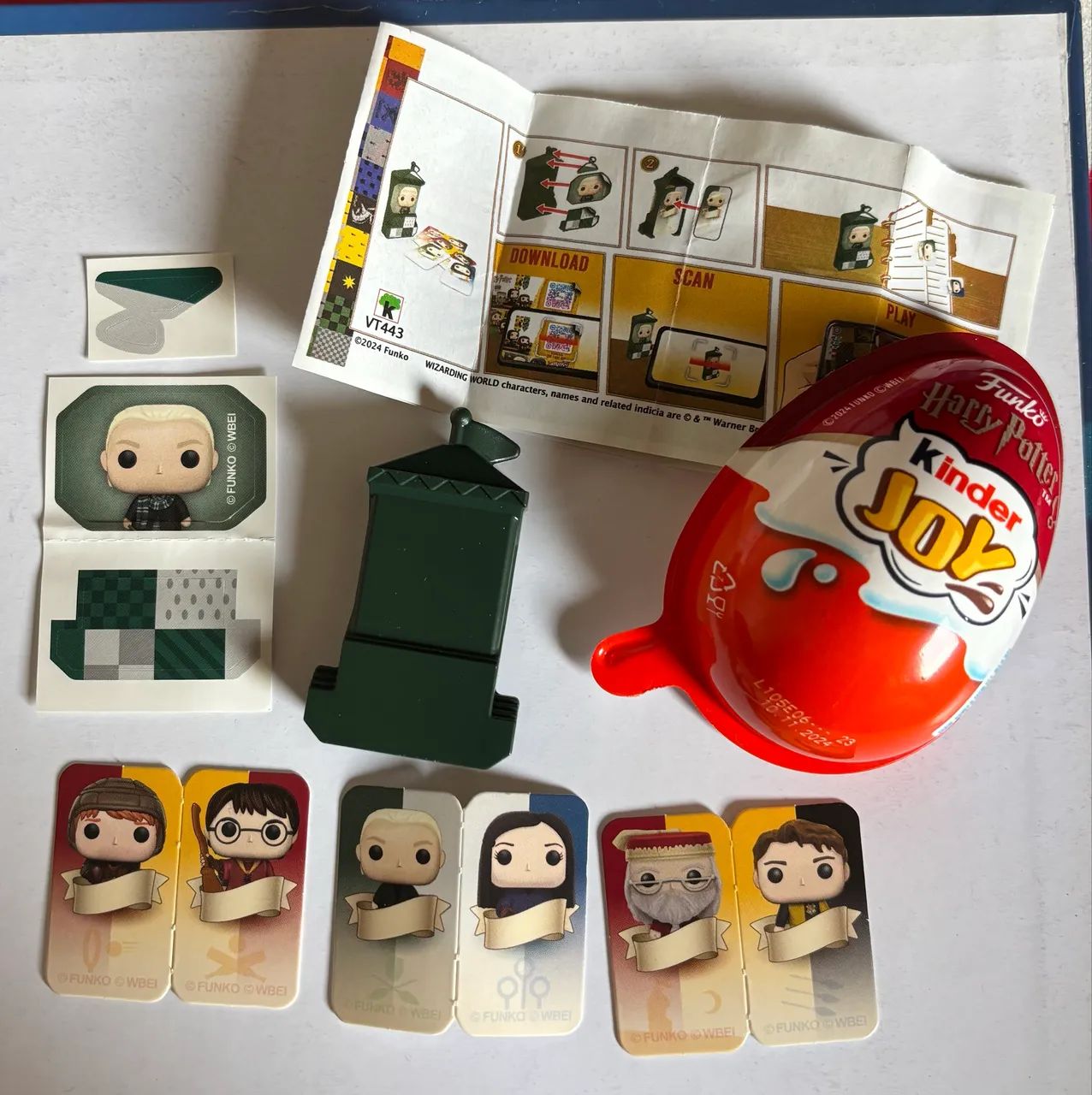 Mini torre da Sonserina - Kinder Joy Harry Potter