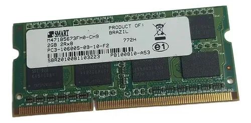 Memórias Ddr3 Nova Com 2 Gb Para Notebooks - Memória RAM - Santa