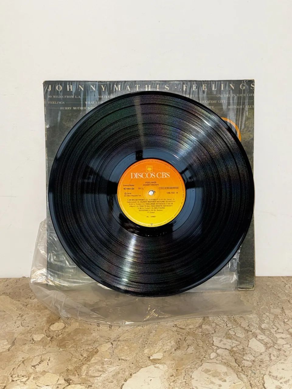 Lp Vinil: Johnny Mathis Fellings - Original Impecável - Foto 3