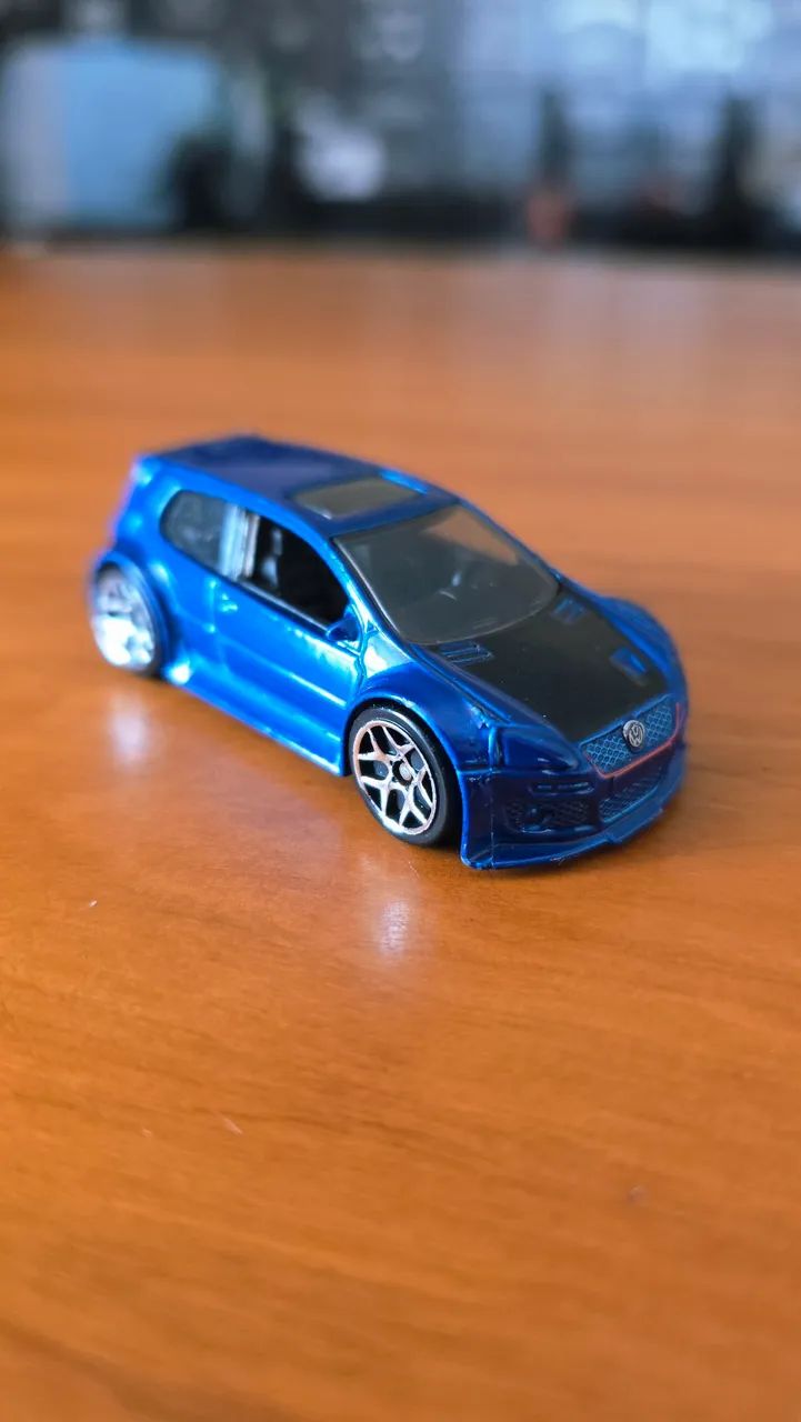 Hotwheels Volkswagen Golf Gti Azul - Foto 2