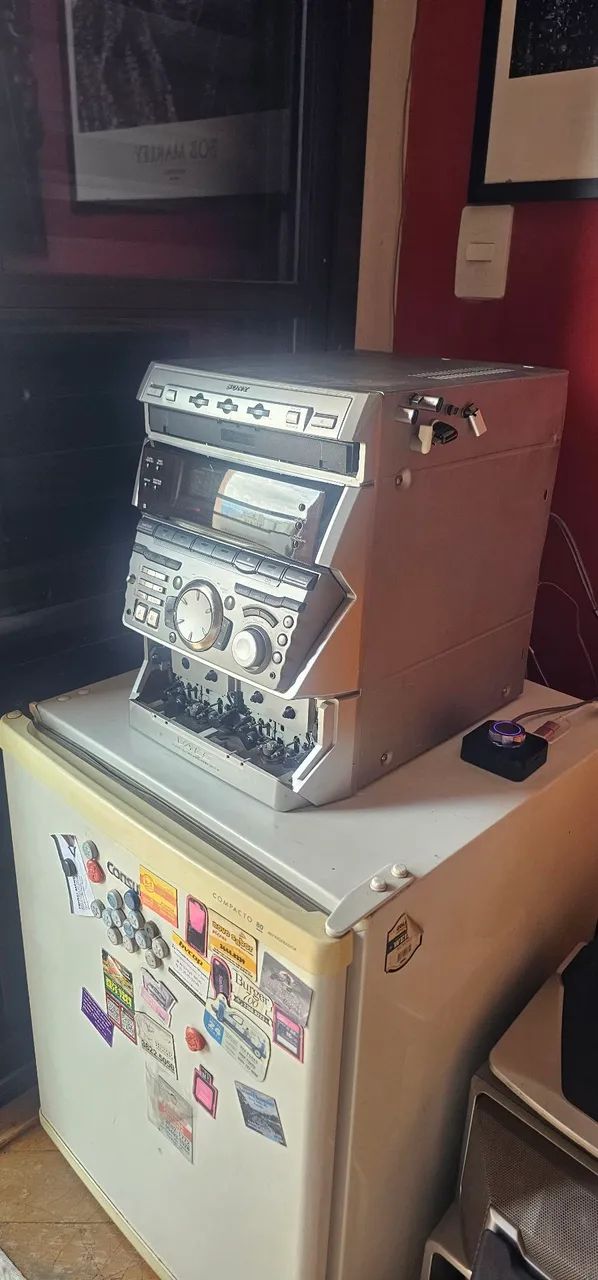 Aparelho sony grx800 funcionando aux