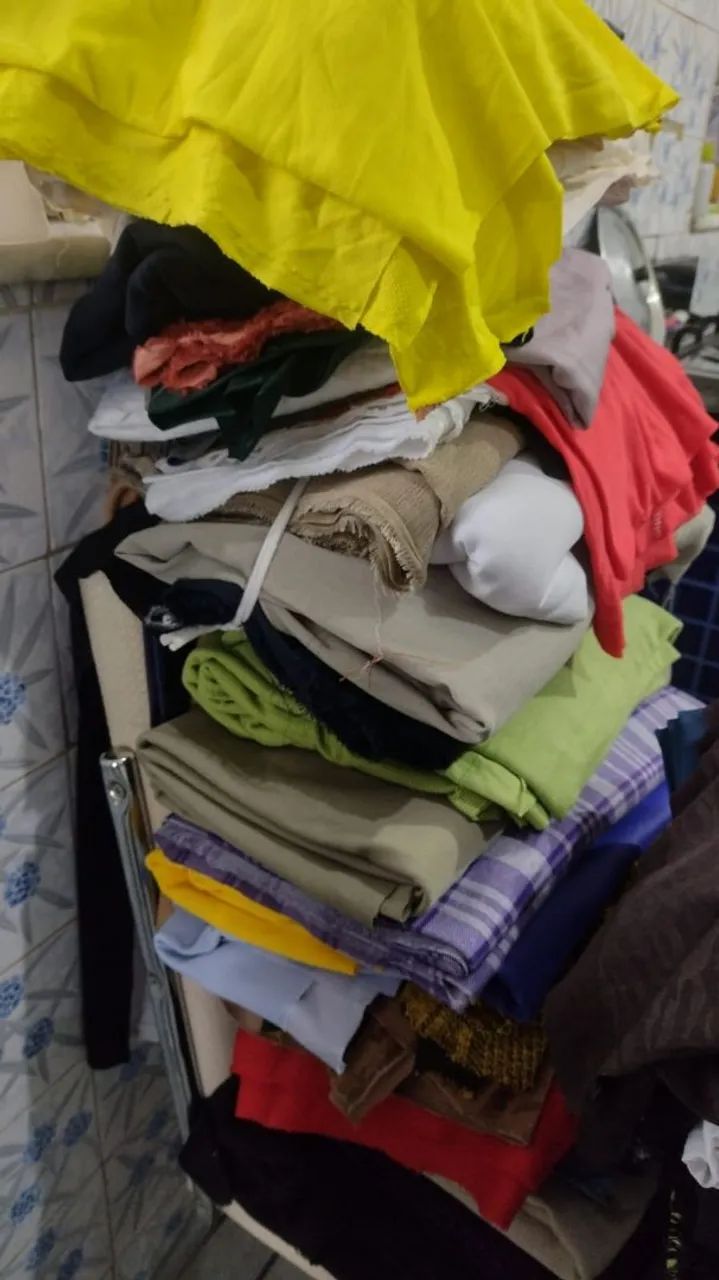 Vendo panos e tecidos no kilo o valor é diferente do anúncio  - Foto 2