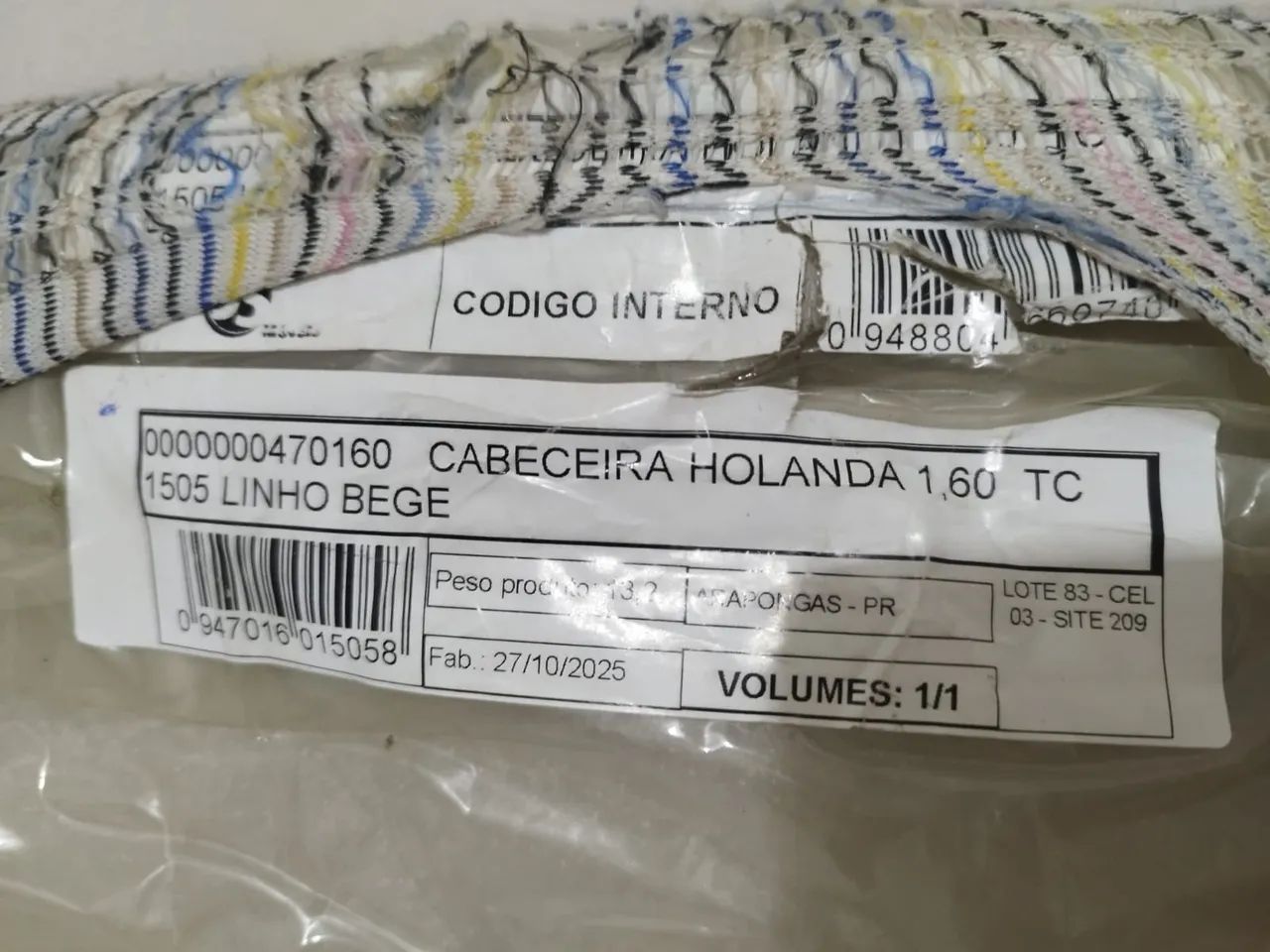 Cabeceira estofada Holanda  - Foto 2